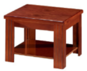 Square coffee table