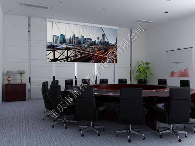 Round conference table