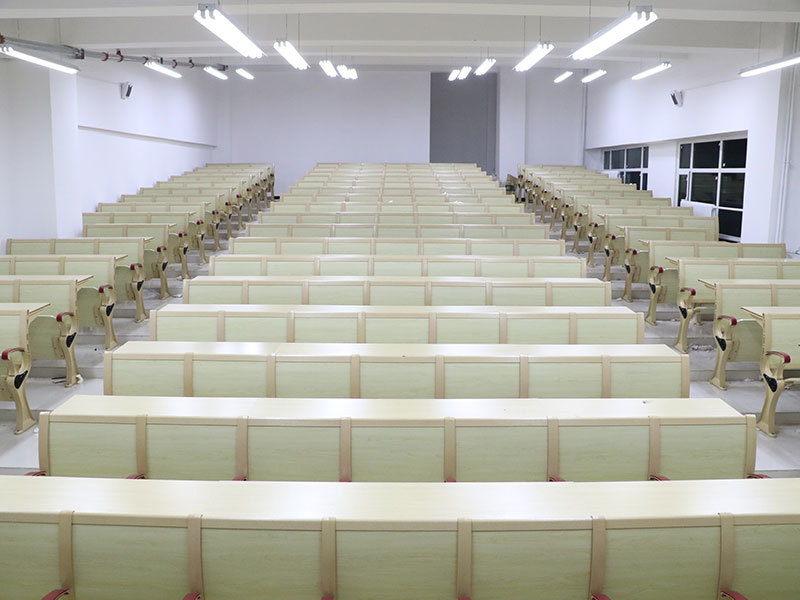 Fixed desks and chairs at Gansu Health Vocational College Fixed desks and chairs at Gansu Health Vocational College