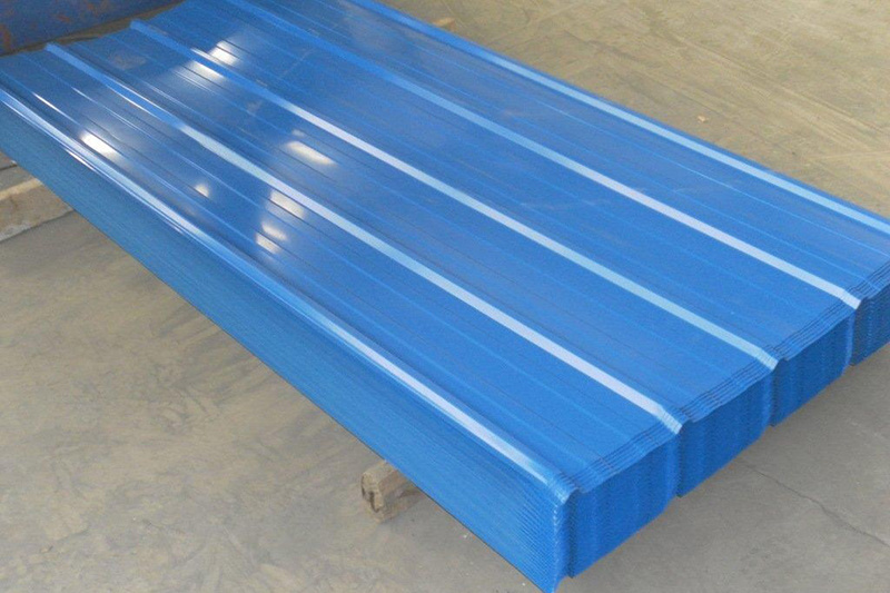 Profiled steel plate