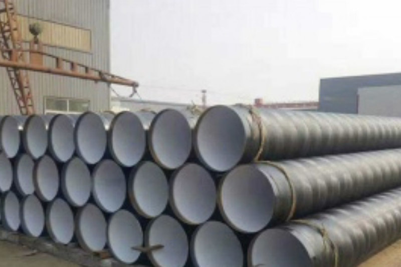 Epoxy coal tar anti-corrosion steel pipe