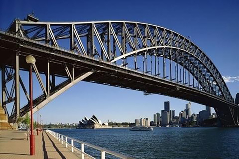 Steel structure bridge