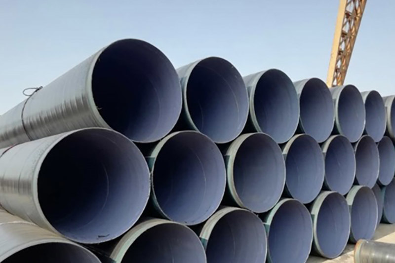 Epoxy powder anti-corrosion steel pipe