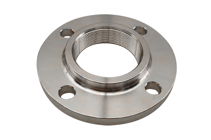 Threaded flange