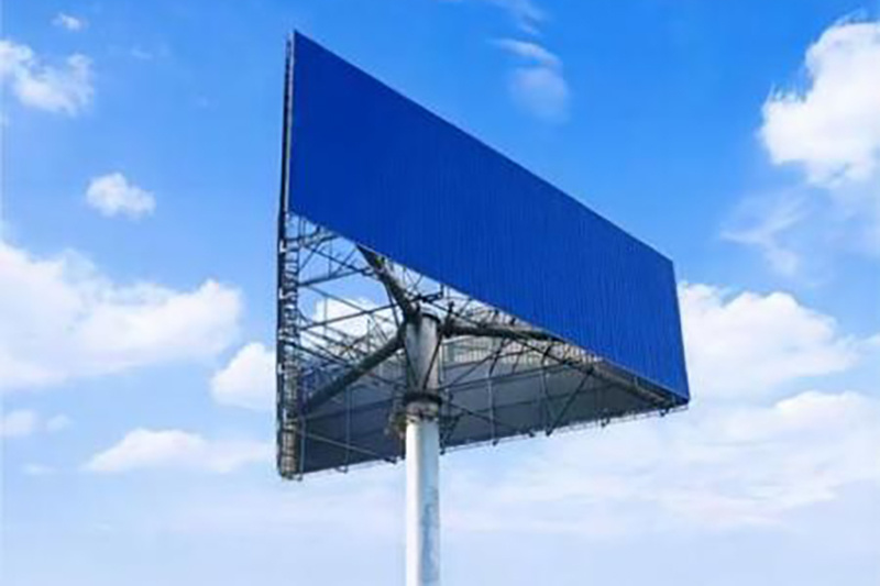 Steel structure billboard