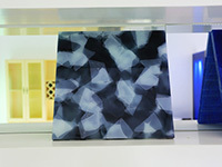 Molten crystal jade glass