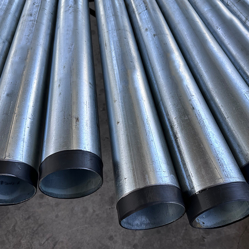 Galvanized threaded pipe