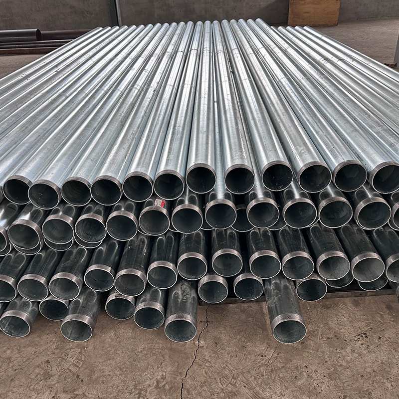 Galvanized threaded pipe
