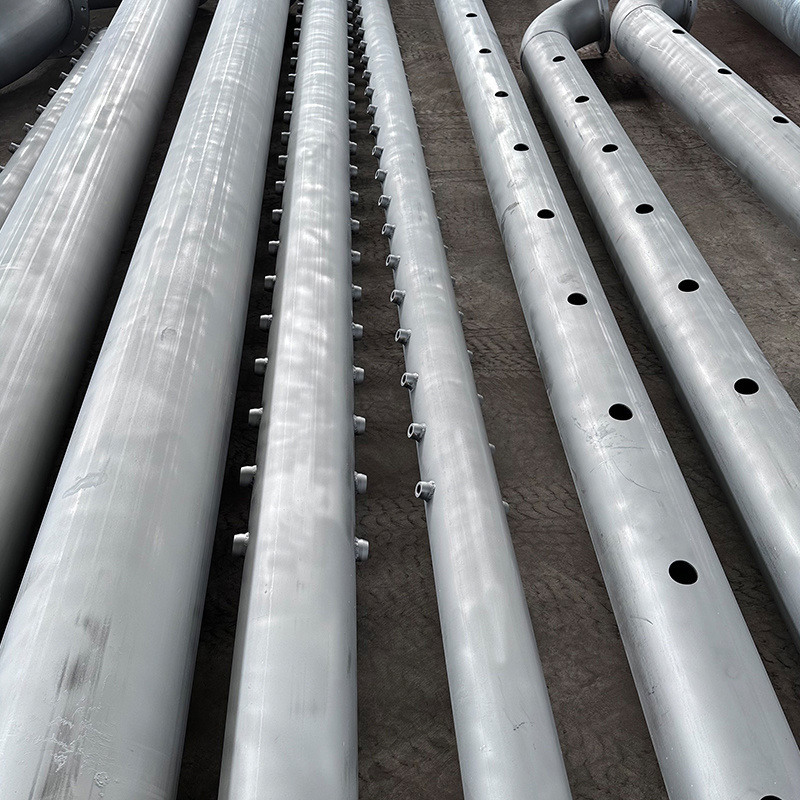 Custom pipe fittings container