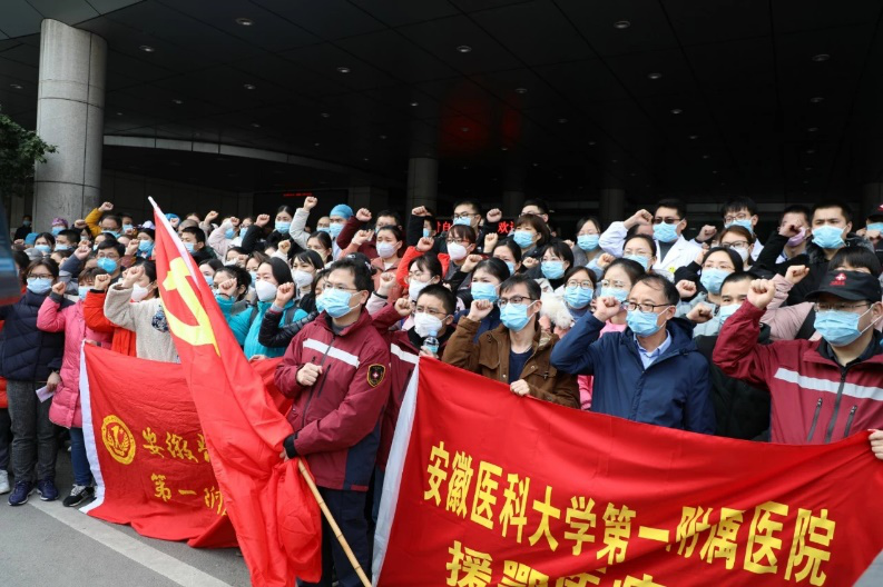 醫(yī)者仁心救時(shí)艱，最美后勤齊相助！
