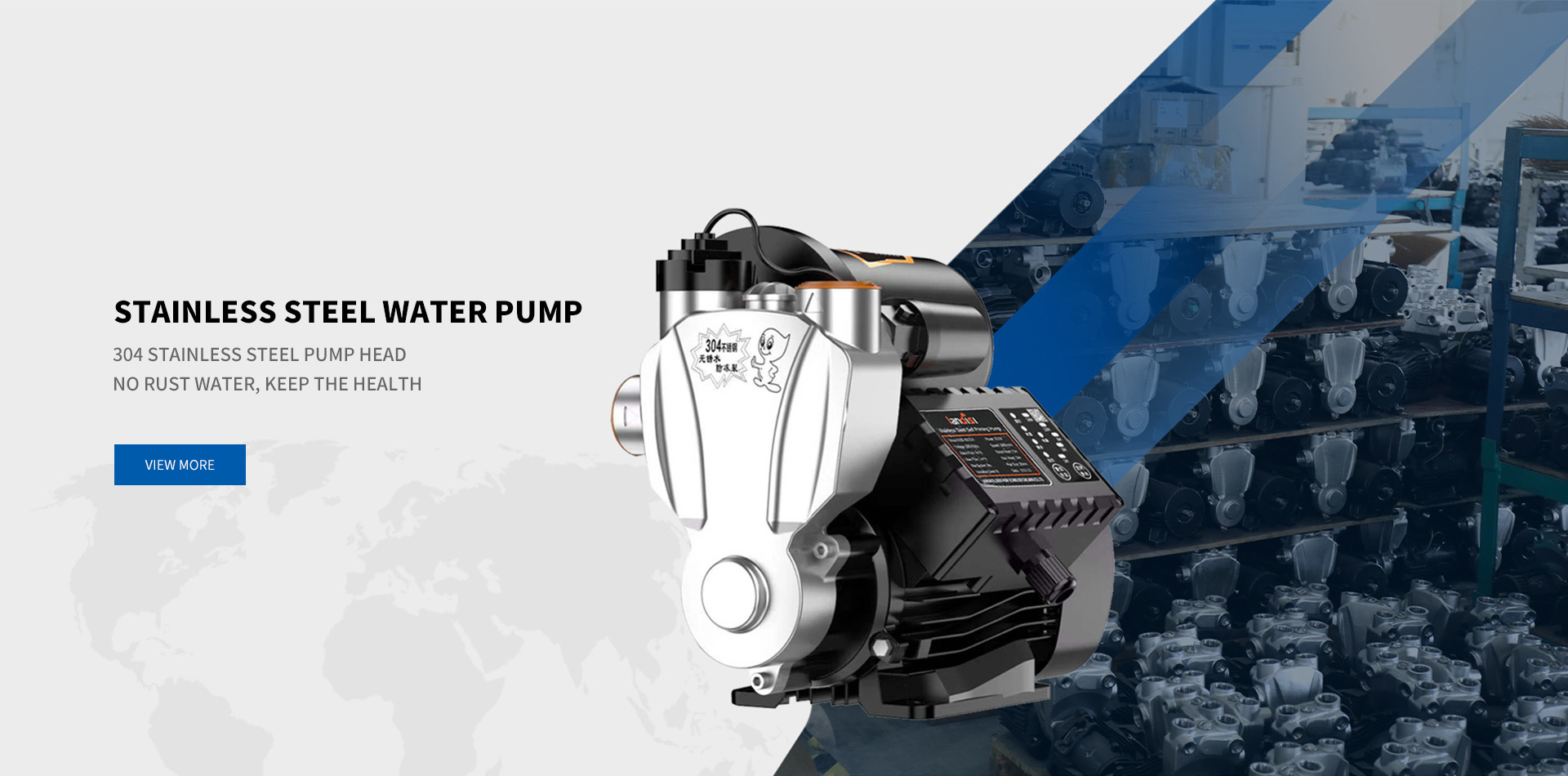 304 STAINLESS STEEL PUMP HEAD STAINLESS STEEL WATER PUMP