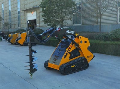 Mini Skid Steer Loader with Auger