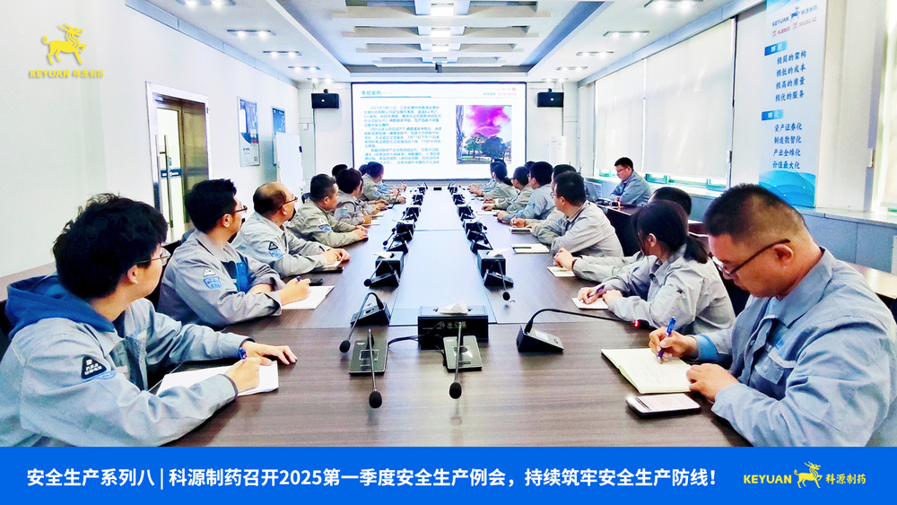 安全生产系列（八）|科源制药召开2025第一季度安全生产会议，持续筑牢安全生产防线！