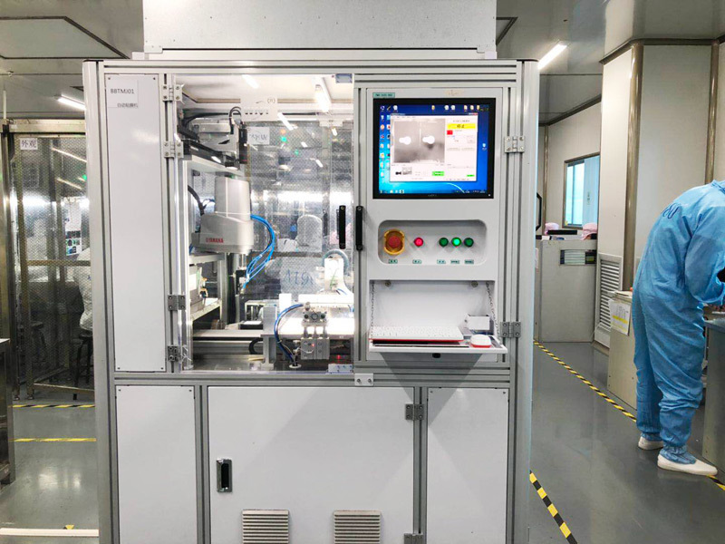 Auto Tape Stick Machine