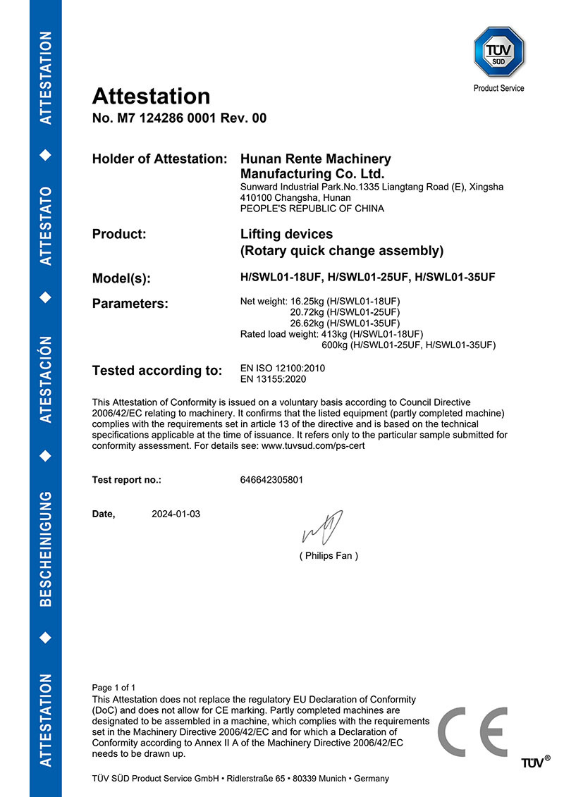 Quality Certifications