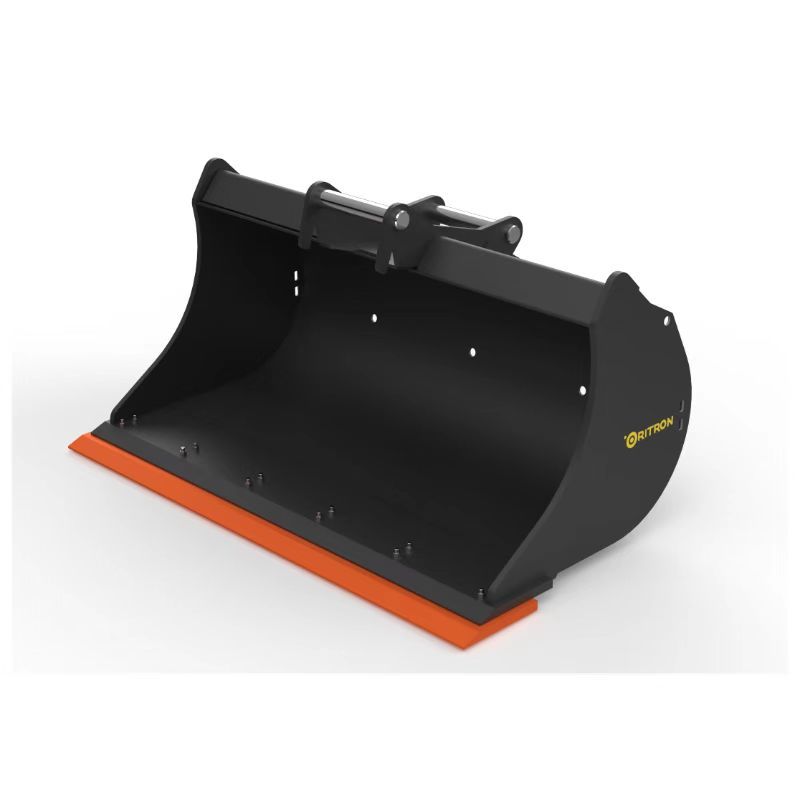Excavator grading bucket