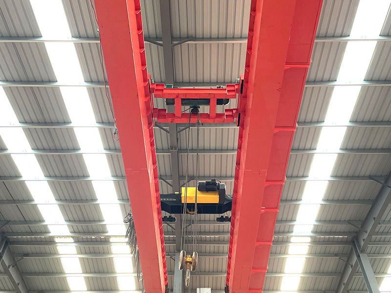 LHE Electric Hoist Overhead Crane-2Trolley