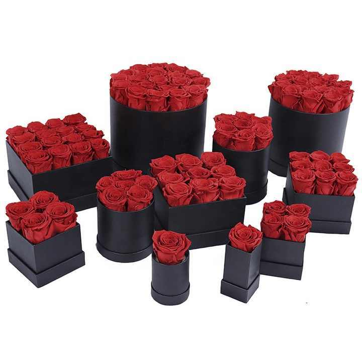 Factory Direct Eternal Preserved Roses in Luxury Gift Box - Forever Roses Valentine's Day Wholesale Supply