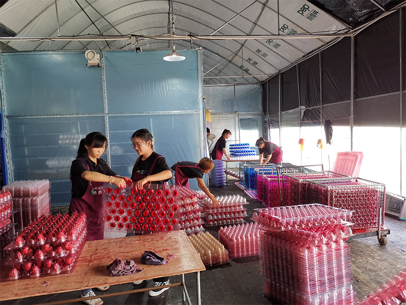 Real photos of the eternal flower factory