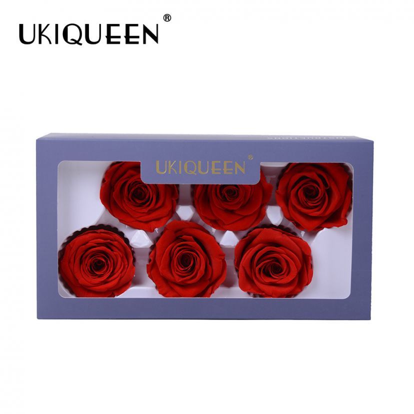 Preserved Rose Heads 5–6cm | 6pcs