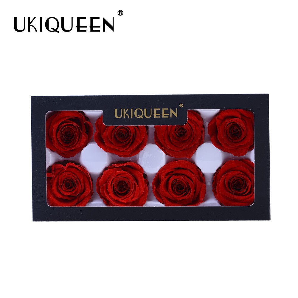 Preserved Rose Heads 4–5cm | 8pcs