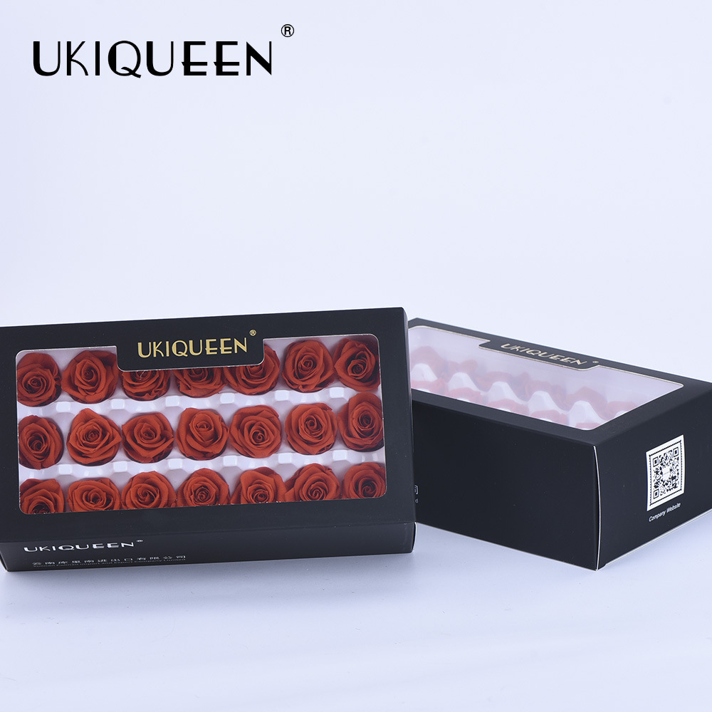 Preserved Rose Heads 2–3cm | 21pcs A-Grade