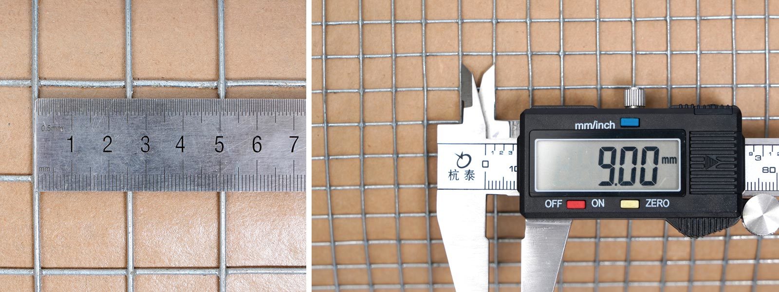 Hot-dipped welded wire mesh