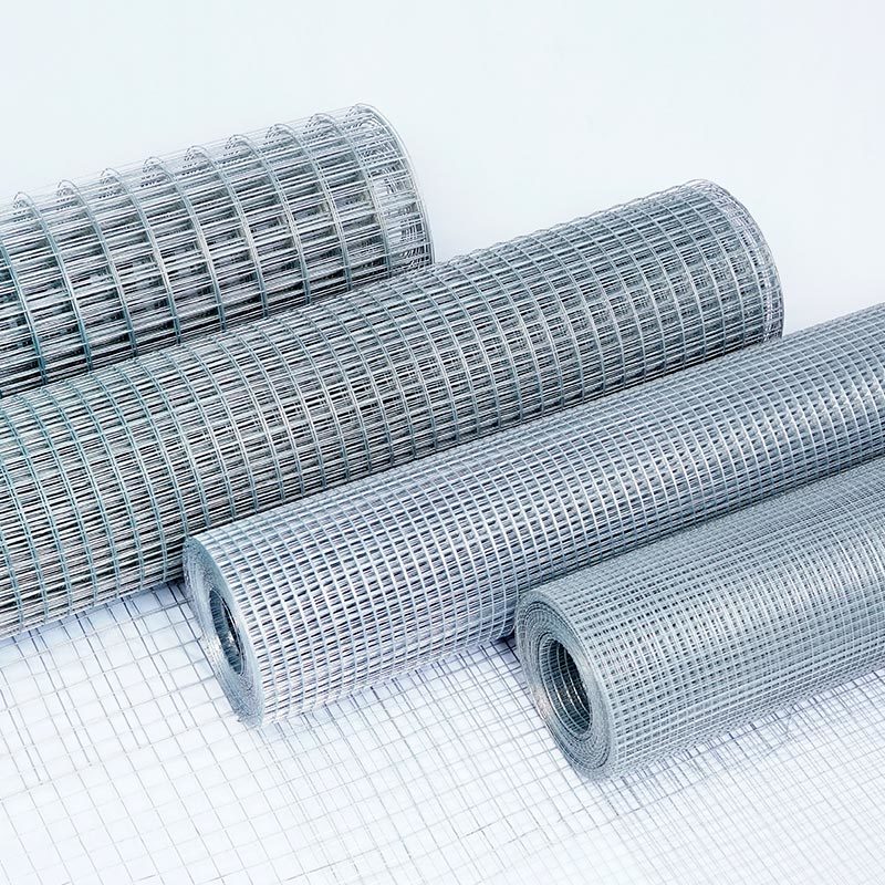 Hot-dipped welded wire mesh