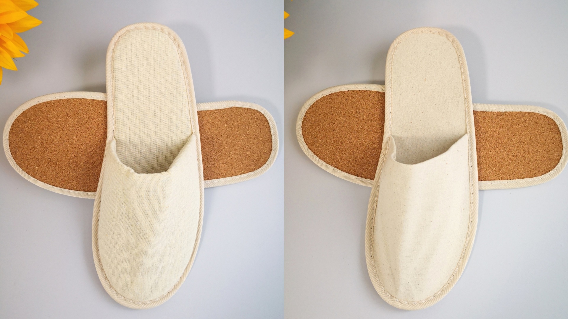 Sustainable slippers