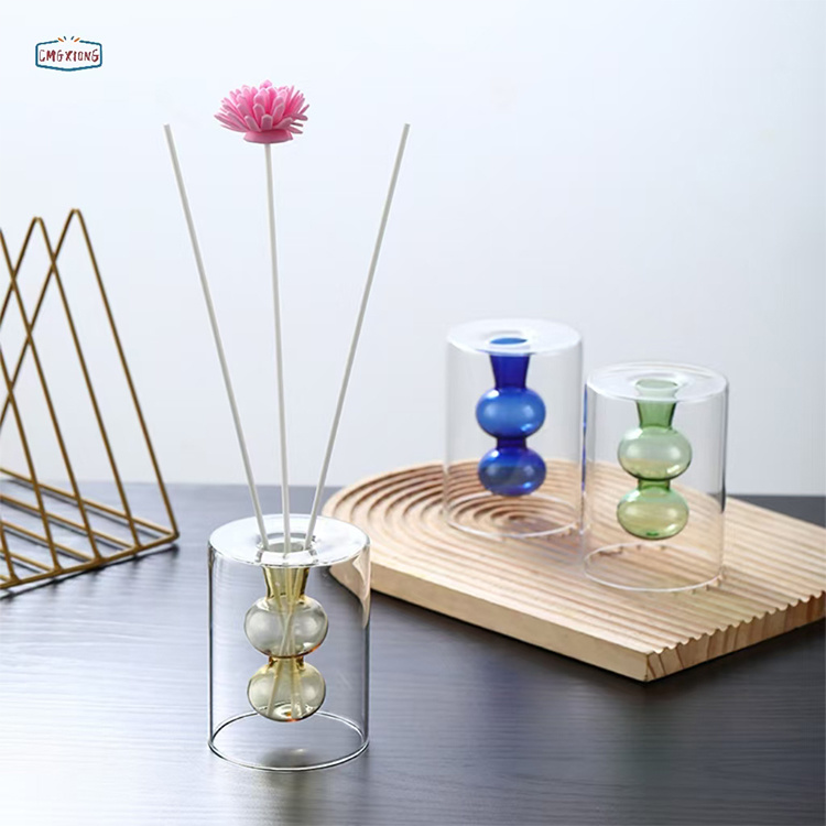 Luxury Home Reed Diffuser Bottle Set Lasting Lavender Fragrance Reed Diffuser With Sticks and Oil Luxury Air Freshener