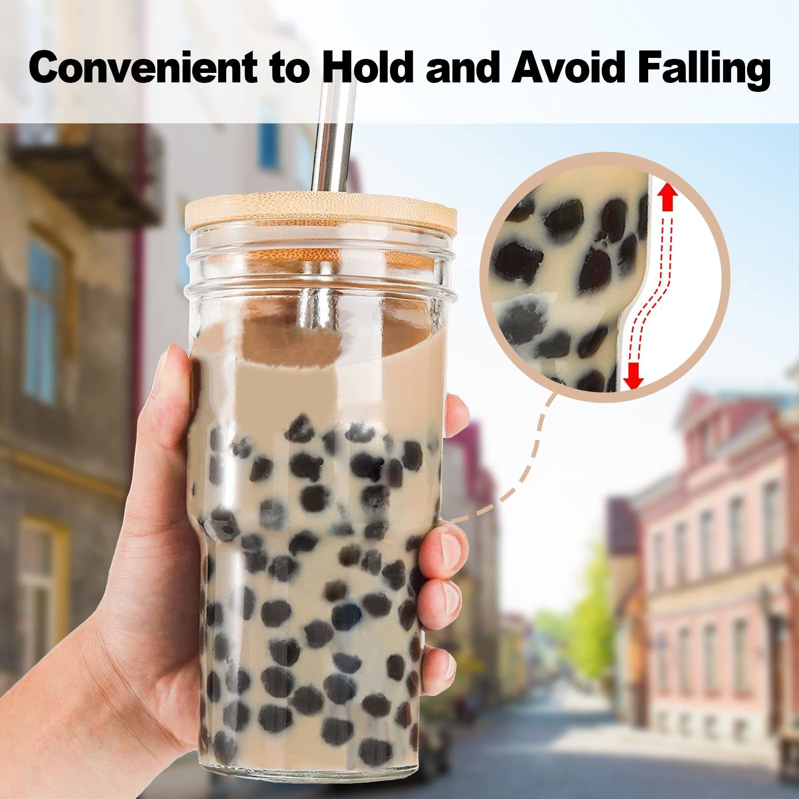 Discover the Benefits of Glass Cups with Bamboo Lids and Straws Discover the Benefits of Glass Cups with Bamboo Lids and Straws