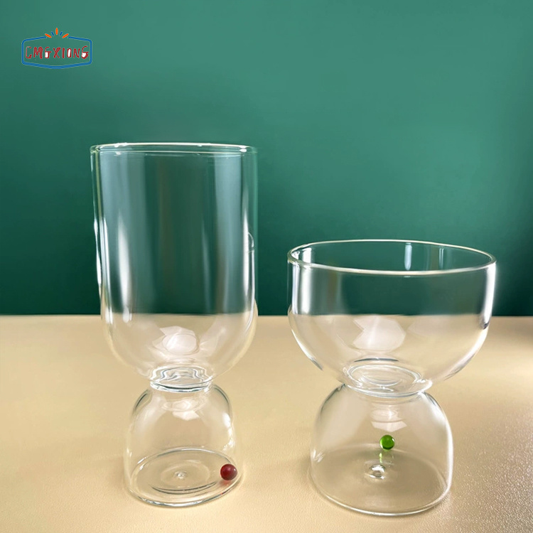 New Design Glass Salad Bowl Breakfast Bowl Hotel Restaurant Yogurt Bowl Dessert Cup