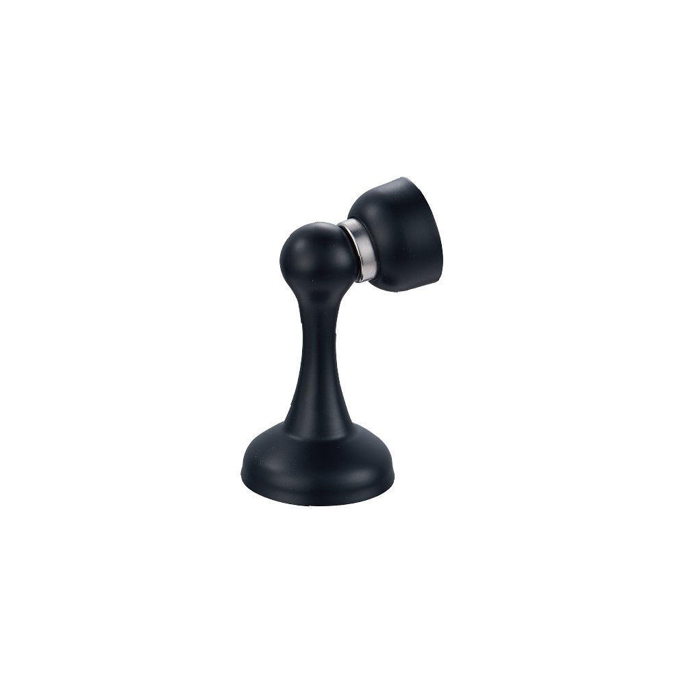 Matte black stainless steel door stopper