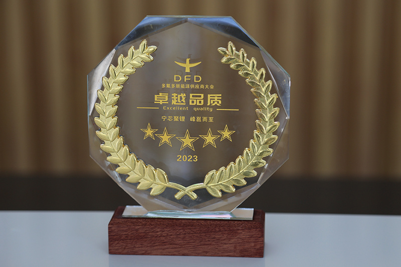 2023多氟多卓越品质奖