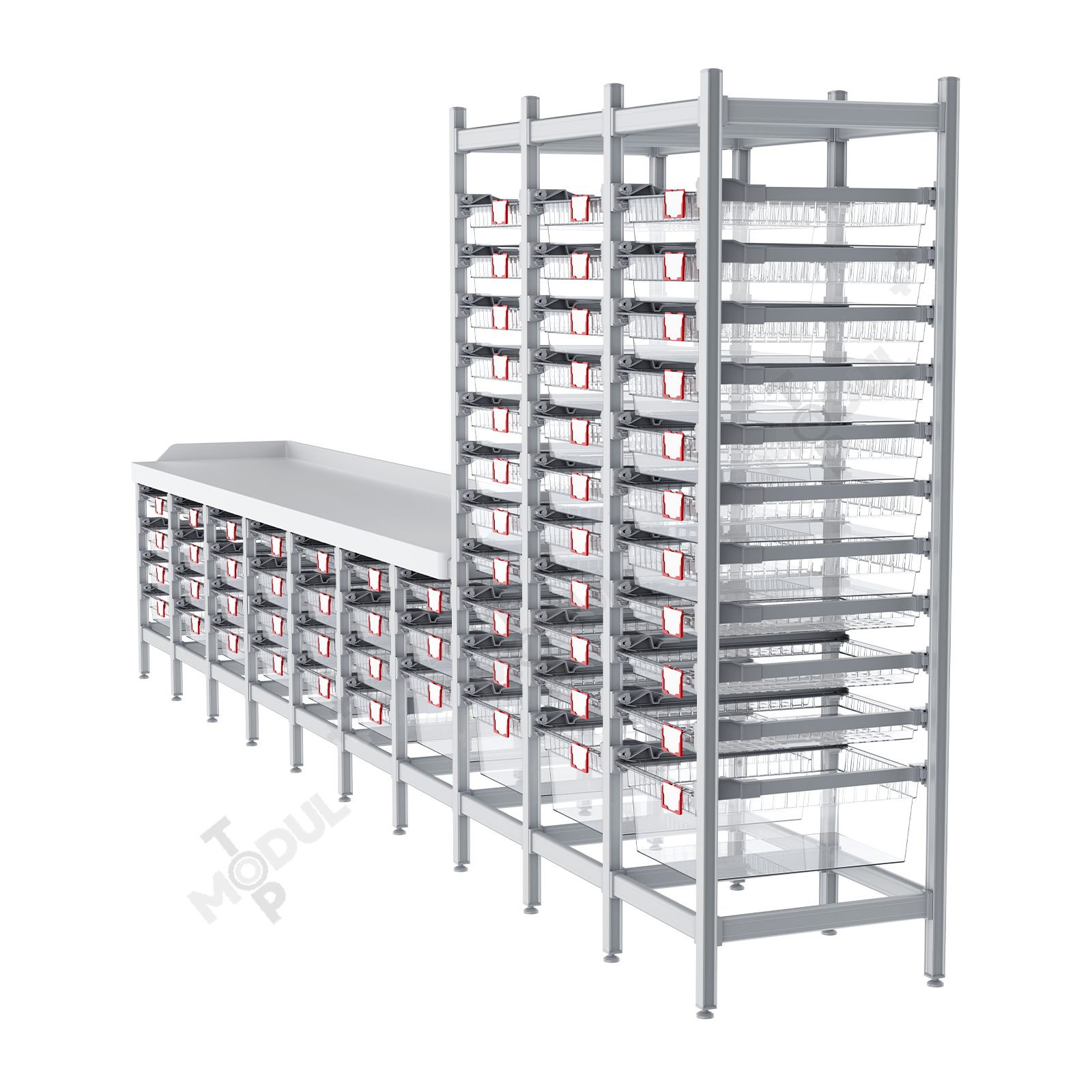 High Density Medical Shelving