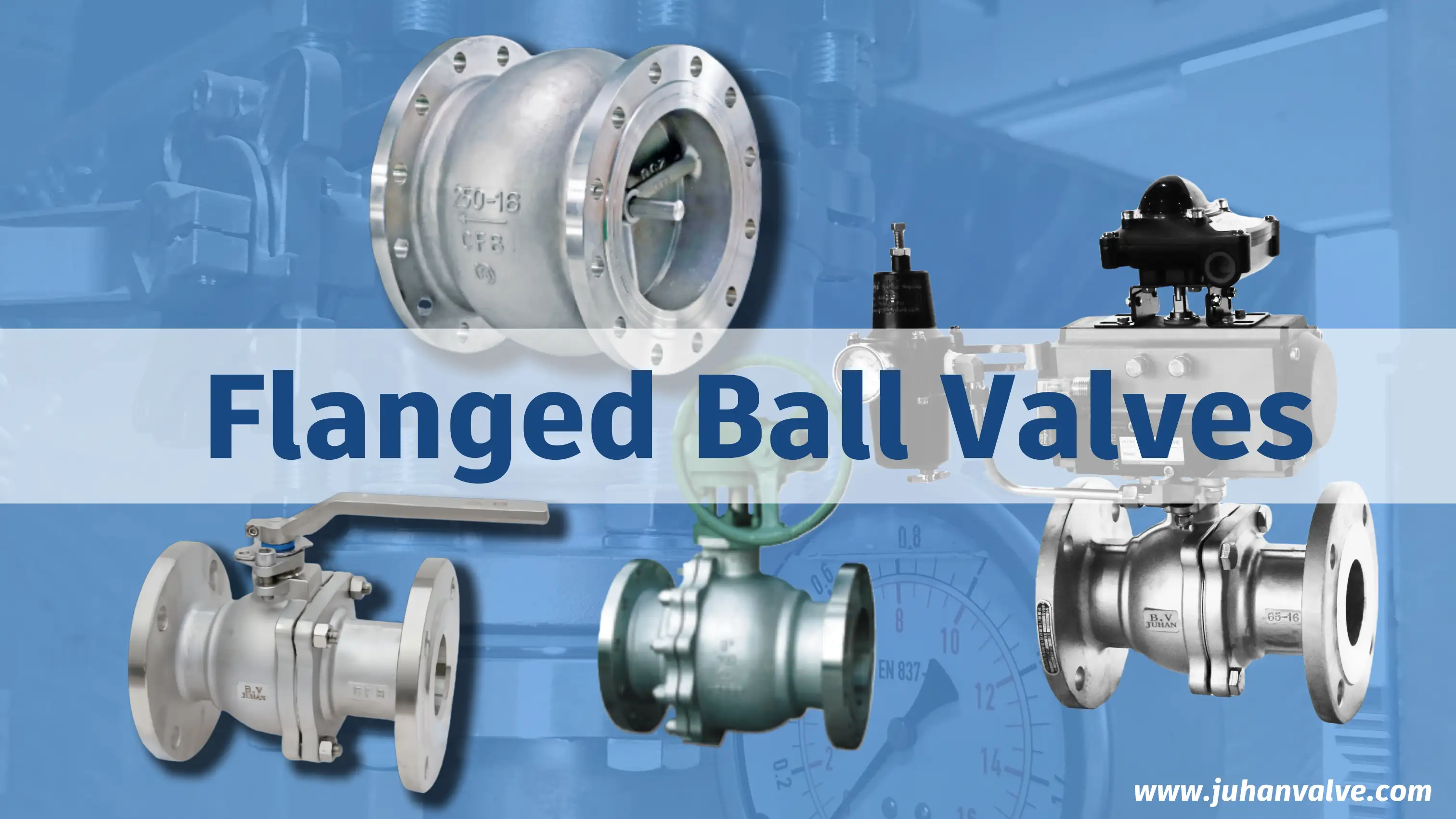 Flanged Ball Valve in Plumbing System
