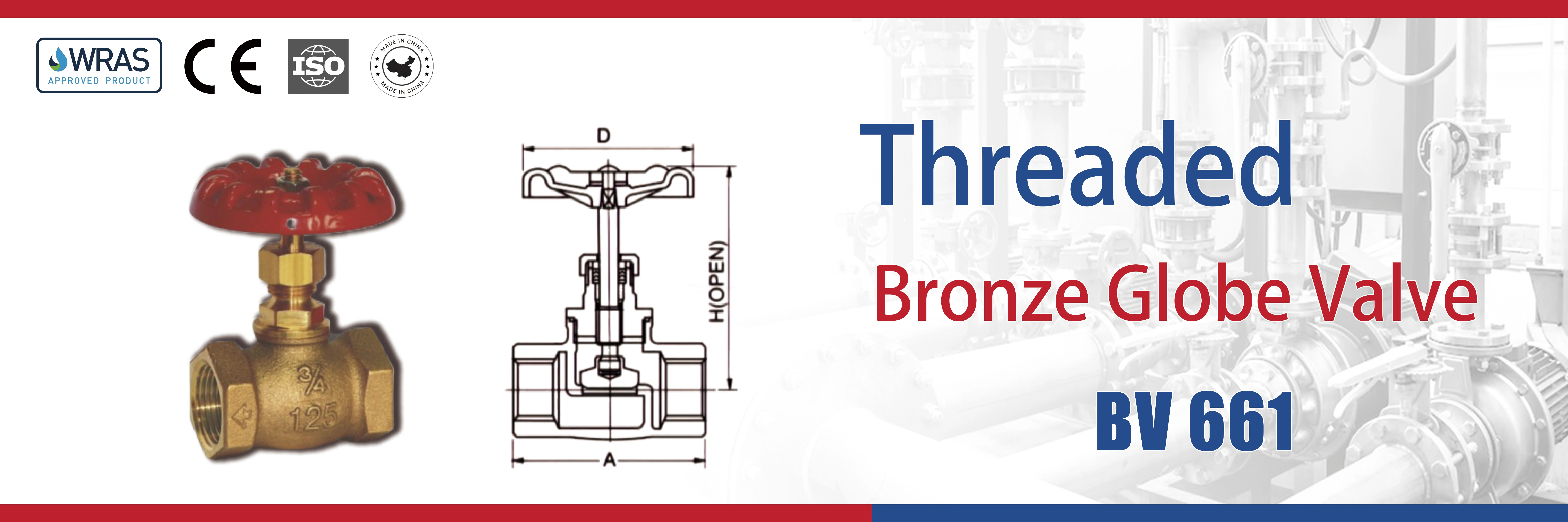 Brass Globe Valve - Cast Iron Detail 1