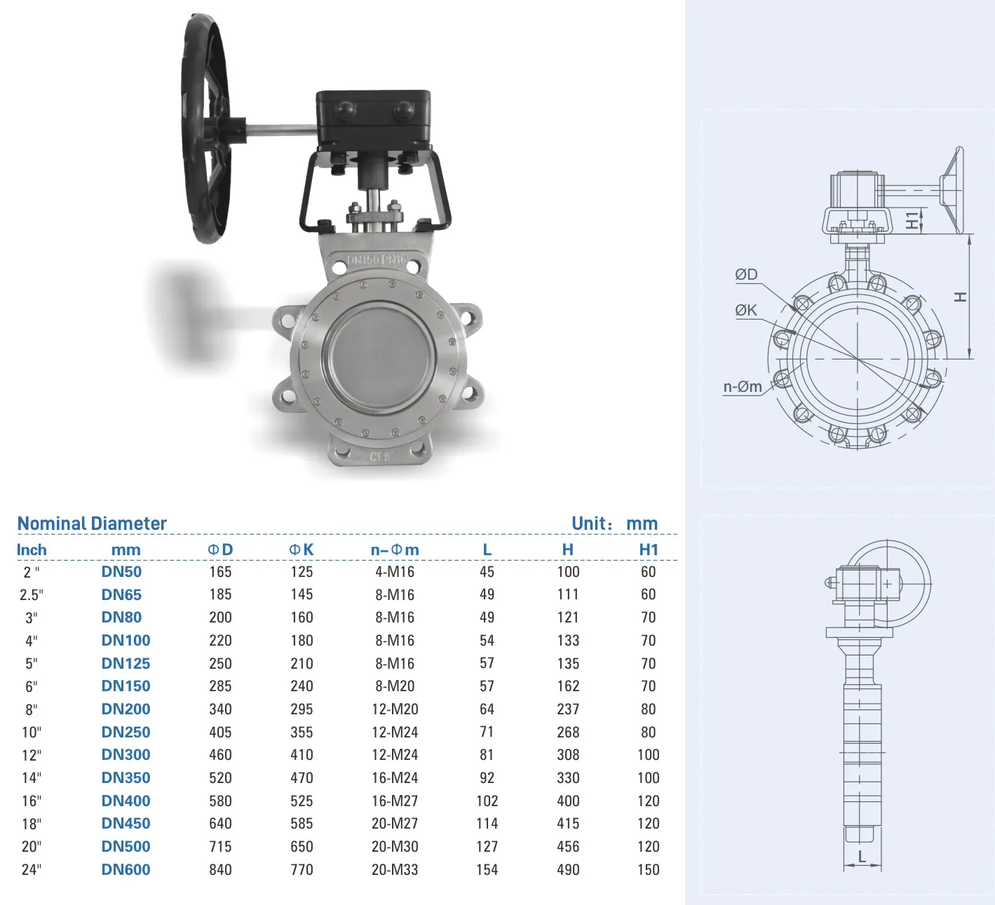 Butterfly Valve Design Diagram