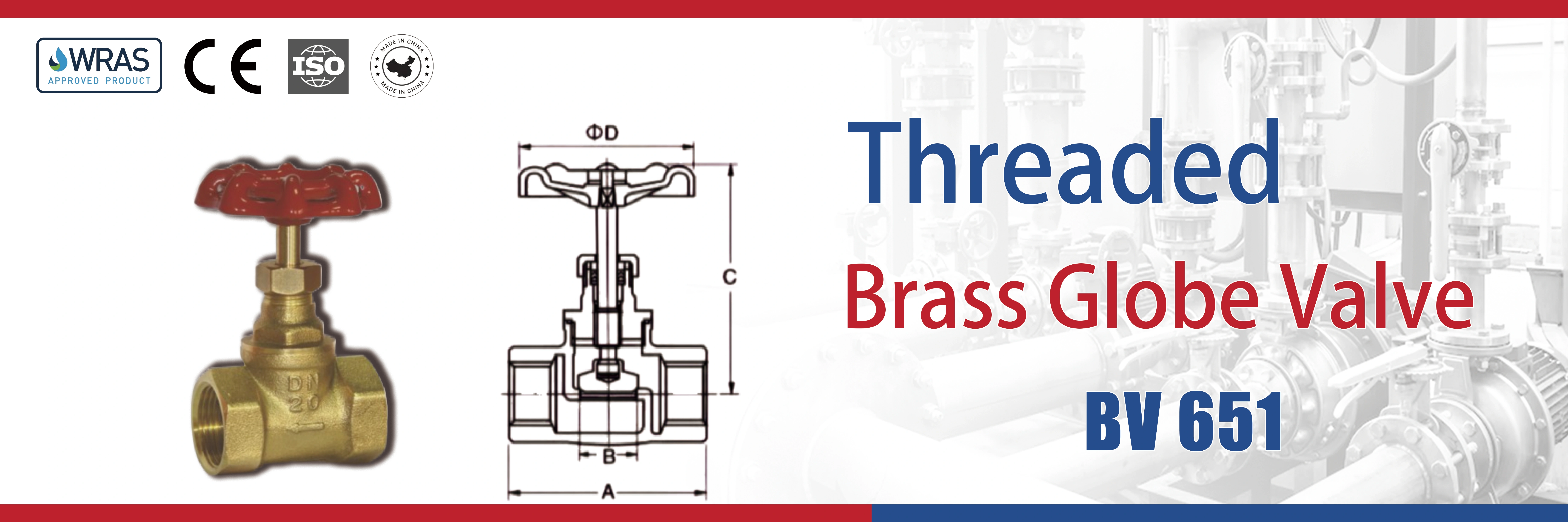 Brass Globe Valve - Cast Iron Detail 1