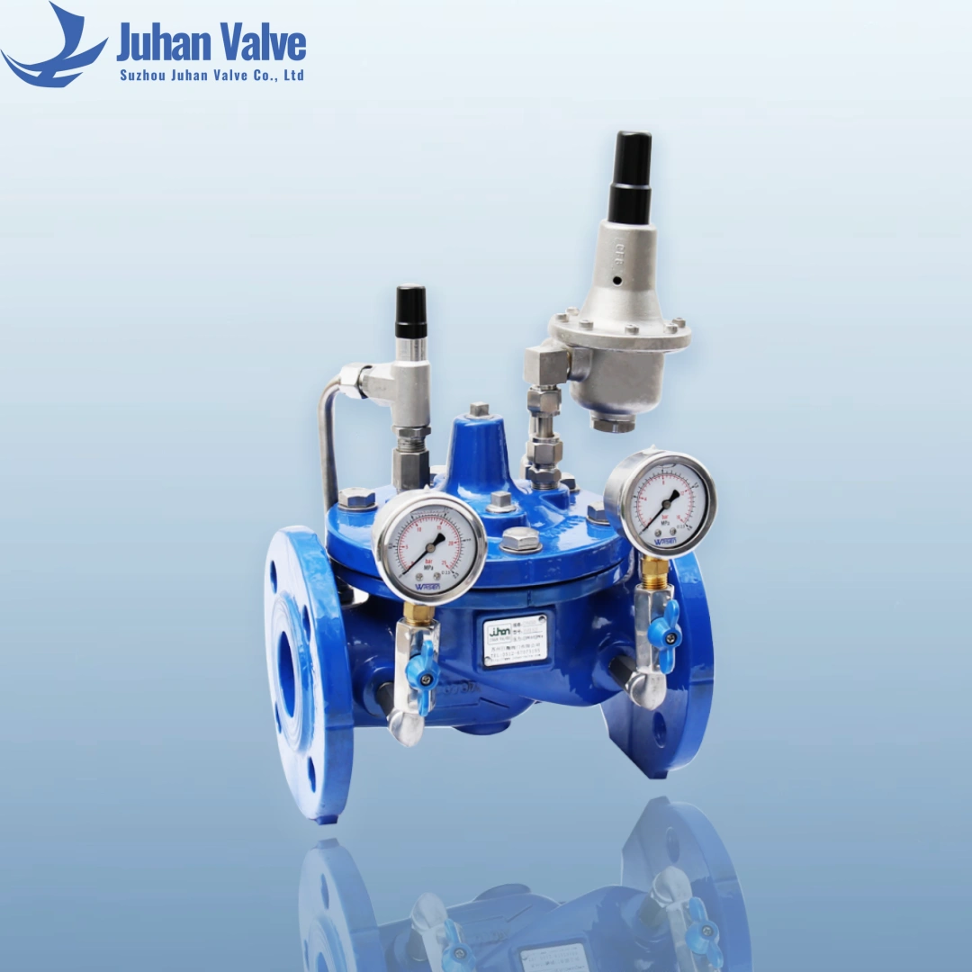 W812/W832 Pressure Reducing Valve in operation