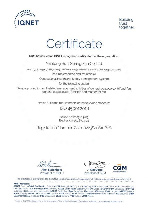 ISO 45001 IQT