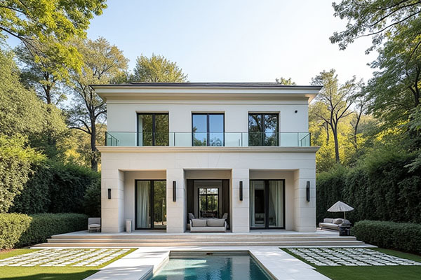 Easy-to-install light steel structure villa
