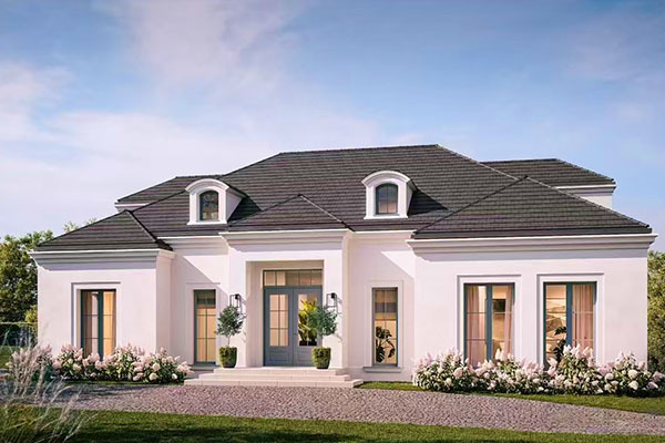 Steel structure villa industrialized assembled houses
