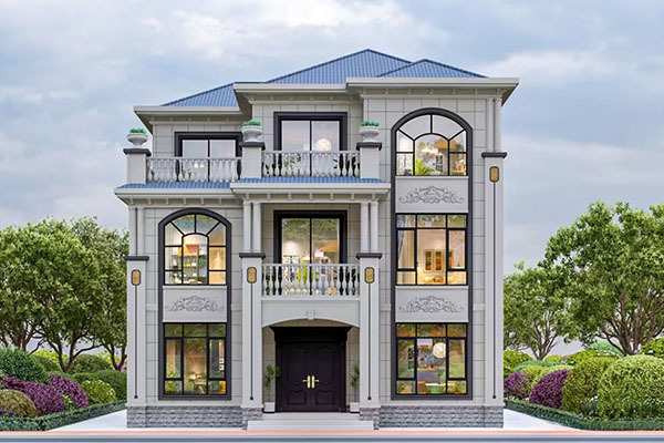 Pre-fabricated steel structure villa
