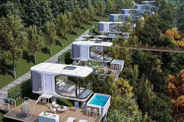 Why are space capsule houses so popular?Analyze its unique advantages and application scenarios.