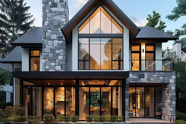 Prefabricated light steel villa