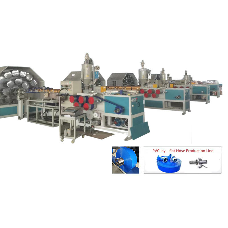 Línea de producción de manguera de PVC Layflat