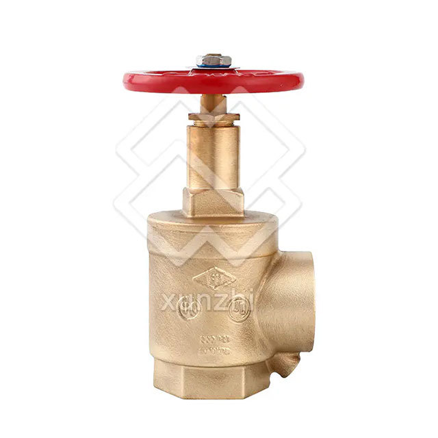 Angle Hose Valve with Drain
