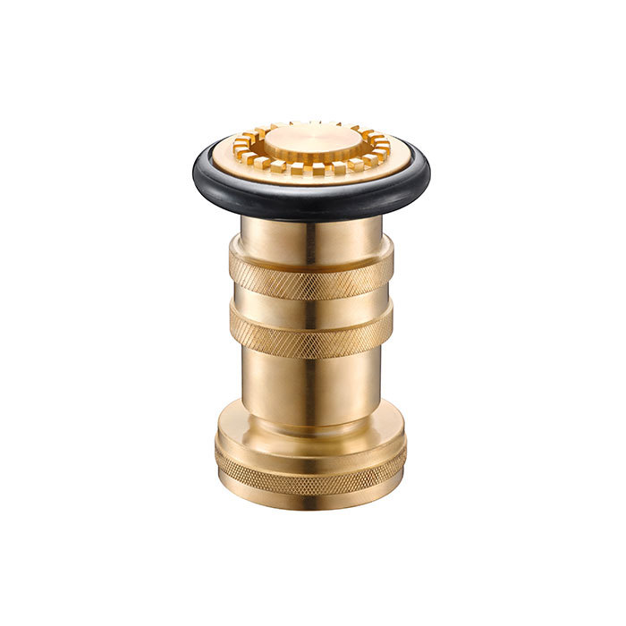 Brass Fog Nozzle  with Black Bumper