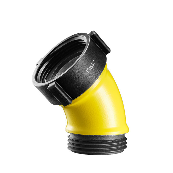 Aluminum 45 Degree Adapter  with Swivel Rocker Lug